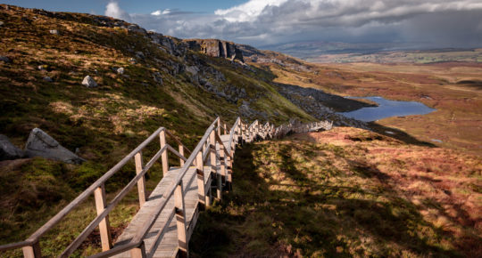 stairway to heaven, The Cuilcagh Boardwalk