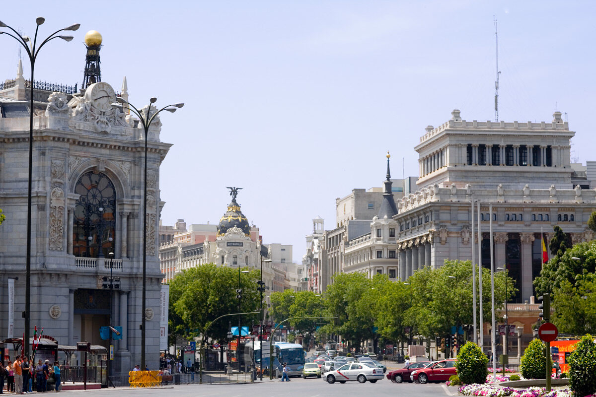 Gran Via, Madrid