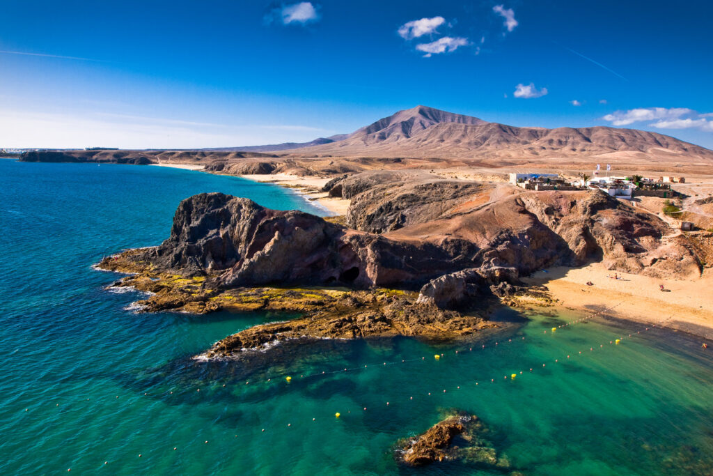 Beautiful beaches in Lanzarote