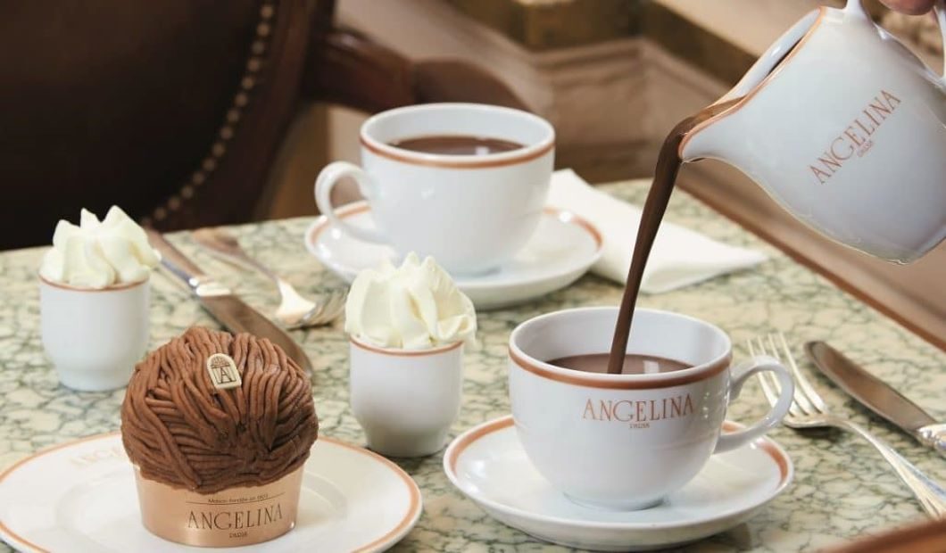 Angelina's hot chocolate, Rue de Rivoli