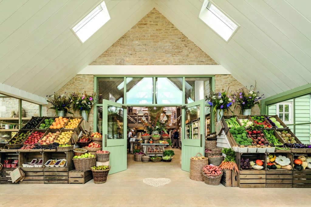 Daylesford Farmshop in the Cotswolds, England
