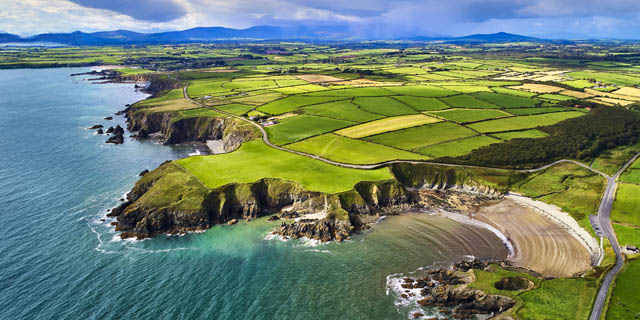 Irish coastline