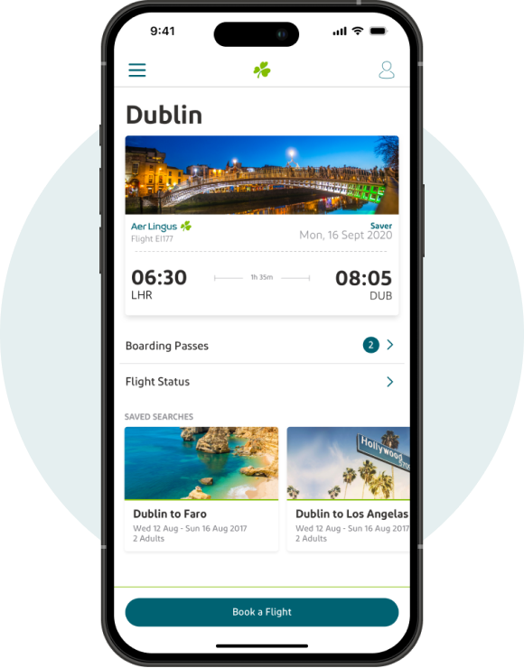 Check in on our app