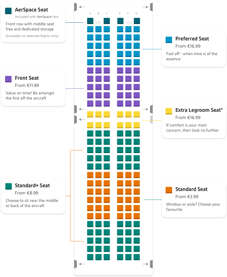 America Flight Seating Chart