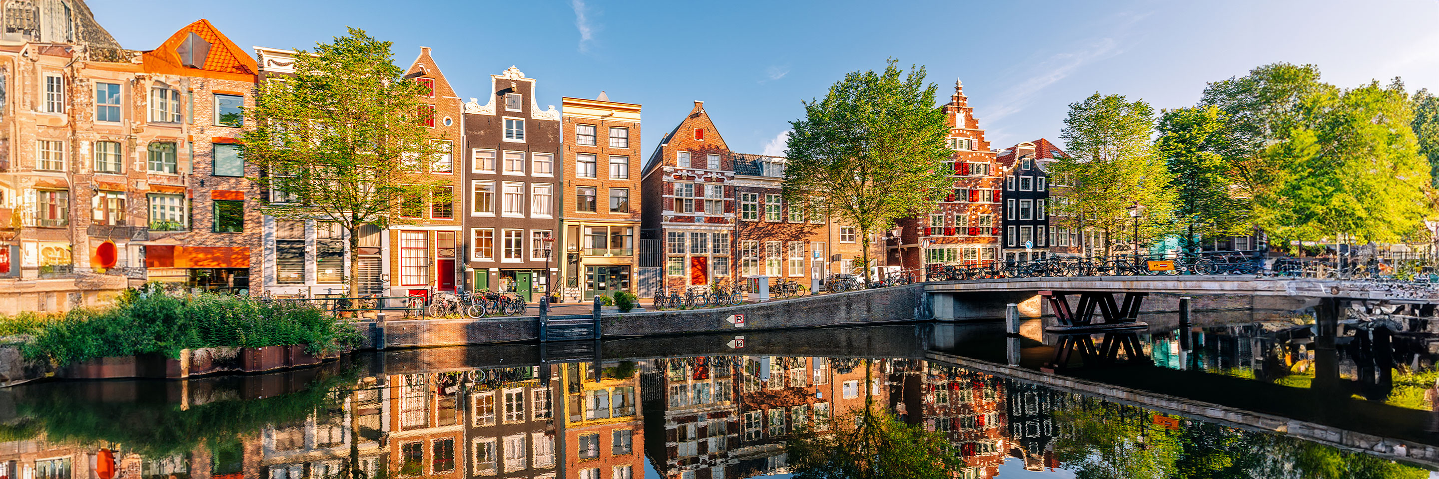 Amsterdam canal scene
