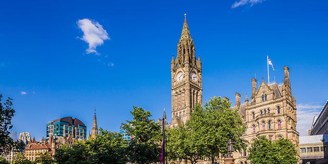 Albert square Manchester Town Hall
