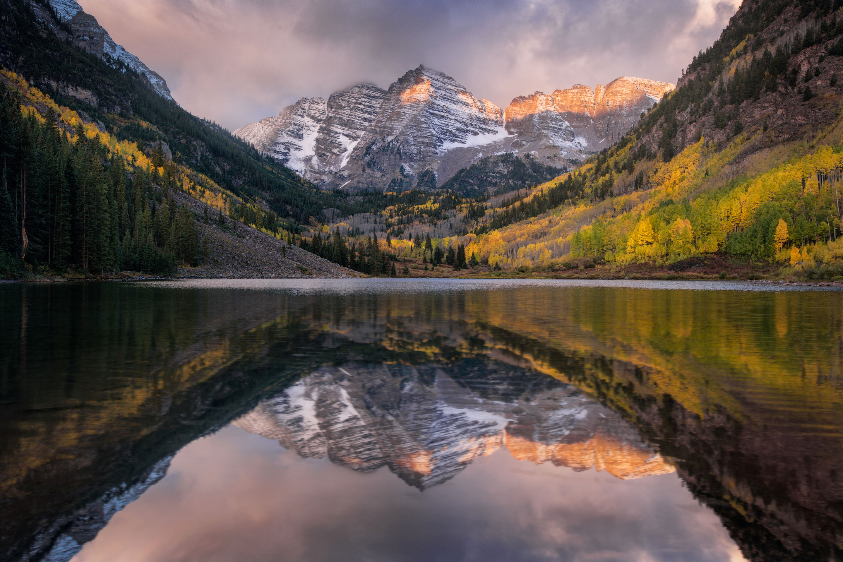 Lake and Mountains in Colorado