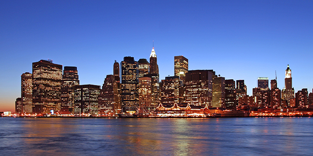 Manhattan Panorama night